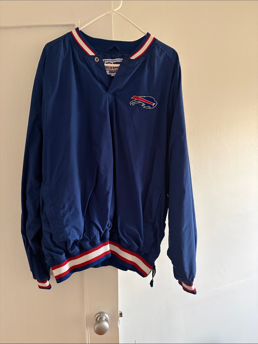 Buffalo Bills Blue Pullover Jacket